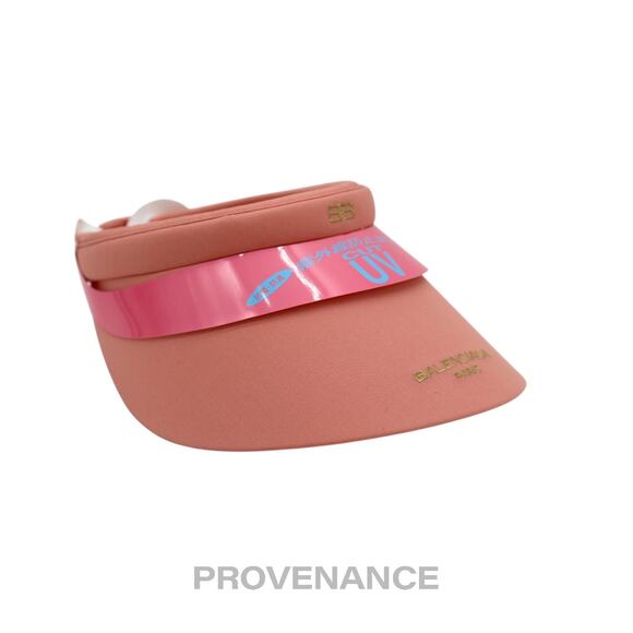? Balenciaga BB Logo Visor - Powder Pink main image 9